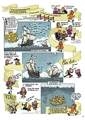 bladzijde uit Dans van de gezanten