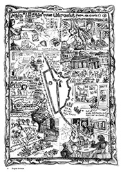 tekening: Brigida pagina 6 uit De Inktblob