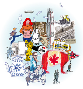 omslagafbeelding map omslagafbeelding map banieren 100 jaar (Oud-)Utrecht