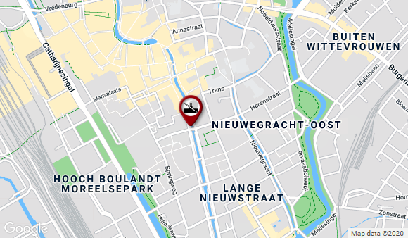 kaart van Hamburgerbrug