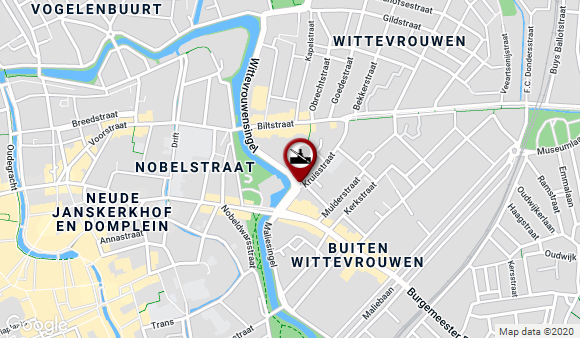 kaart van Kruisstraat