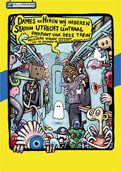 tekening: Niels de Hoog bladzijde uit Utrecht Centraal